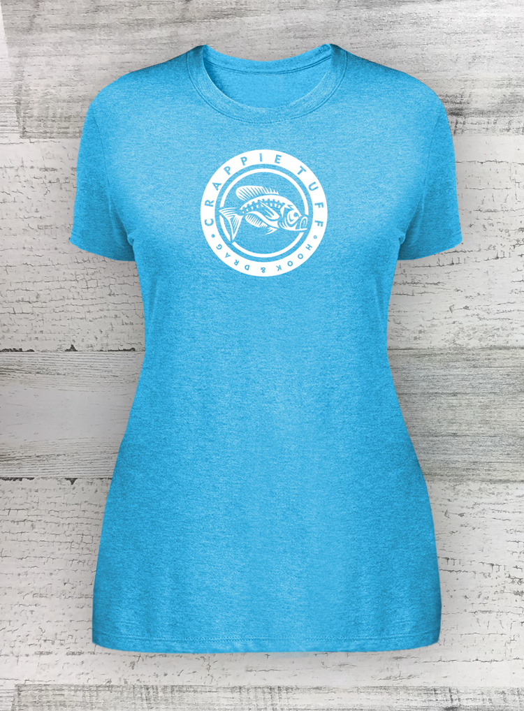 WOMEN’S PERFECT TRI ® TEE - CIRCLE SERIES - Crappie Tuff
